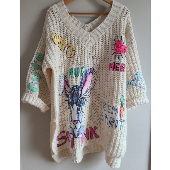 Arte Pura Sweaters - Retro designer pop art sweater
